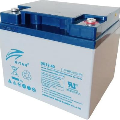 Акумулятор гелевий Ritar GEL DG12-40 Gray Case (12V 40Ah)