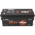 Аккумулятор литий-железо-фосфатный LiTime LiFePO4 25.6V 100Ah BT, 2560Wh, BMS 100A