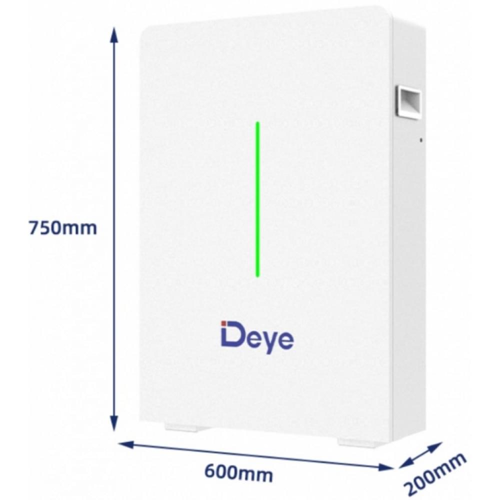 Акумулятор літій-залізо-фосфатний (LiFePo4) Deye LiFePO4 RW-F10.6, 51,2V 208Ah 10.64KW