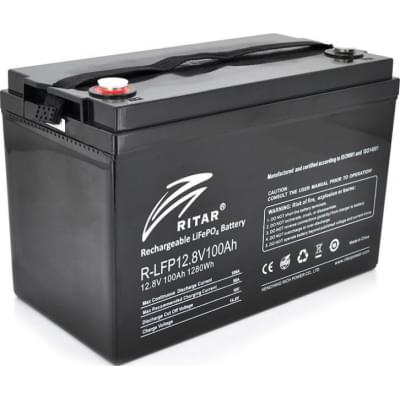 Акумулятор Ritar LiFePO4 12,8V 100Ah 1280Wh