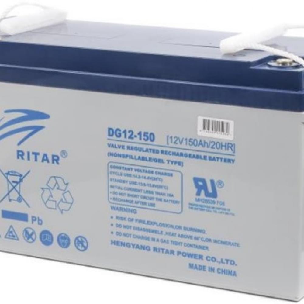 Аккумулятор Ritar GEL DG12-150, Gray Case, (12V 150.0Ah)