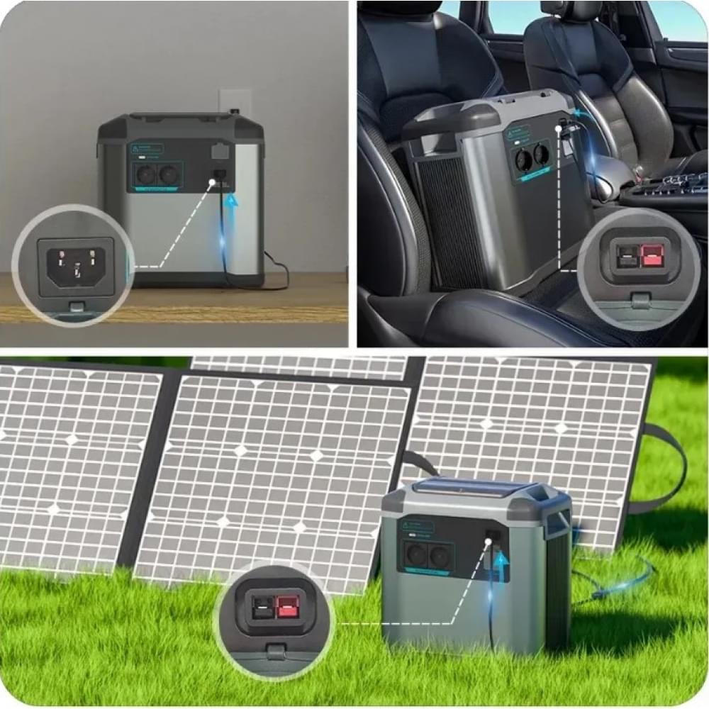 Портативна зарядна станція FlashFish P25MAX 2000W 1935Wh