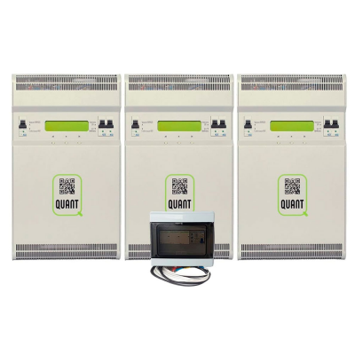 Стабілізатор напруги інверторний Quant-27 (3х9), LCD, 90-350V (27 кВт, 3 фази)