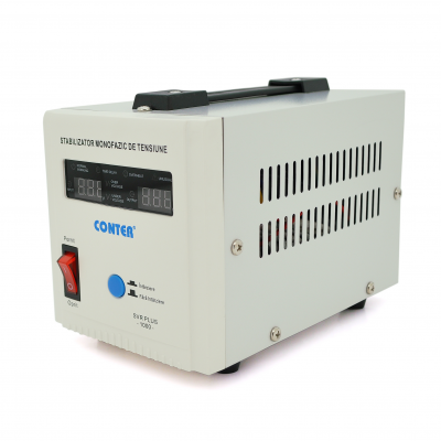 Стабилизатор напряжения релейный Conter SVR-PLUS-1000VA/750W (0,75 кВт, 1 фаза)