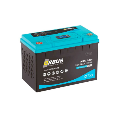 Аккумулятор литий-железо-фосфатный(LiFePo4) Orbus LiFePO4 12,8V 100Ah