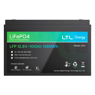 Акумуляторна батарея Dyness LR1.2 LiFePO4, 12.8V/100Аh (1,28kWh)