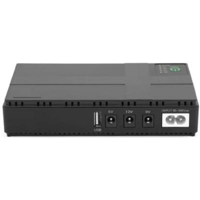 ДБЖ Green Wave UPS-36W DC1036P-10, 5/9/12V, 10400мAh, USB 3.0, Black, BOX