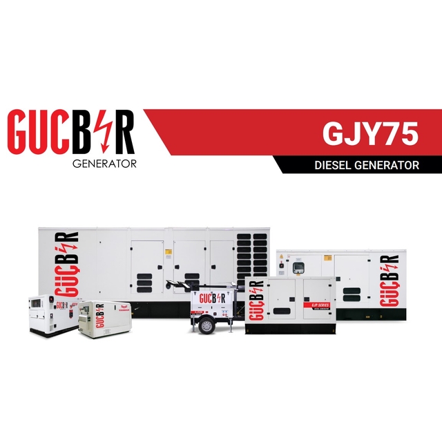 Дизельний генератор Gucbir GJY75 з двигуном YANG DONG, 75 кВА/60 кВт