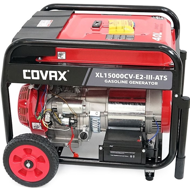Бензиновий генератор Covax XL15000CV-E2-lll-ATS, 8.0 кВт