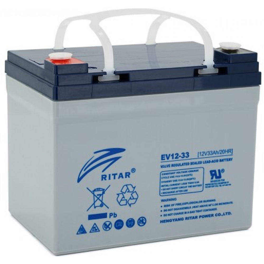 Акумулятор Ritar EV12-33 M5 AGM (12V 33Ah)