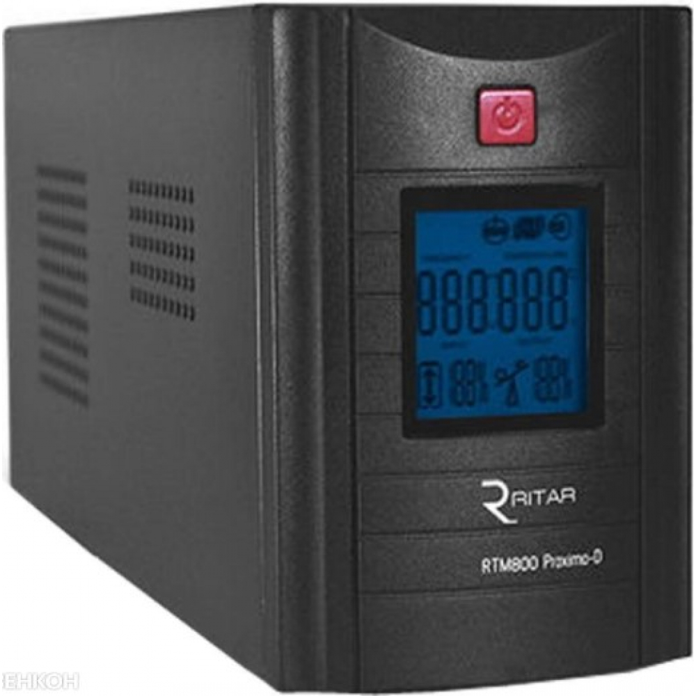 ИБП Ritar RTM800 (480W) Proxima-D, LCD