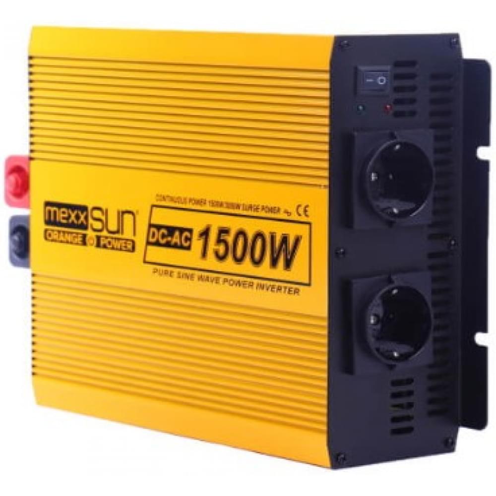 Инвертор Mexxsun MXSPSW-1500, 24V/220V, 1500W