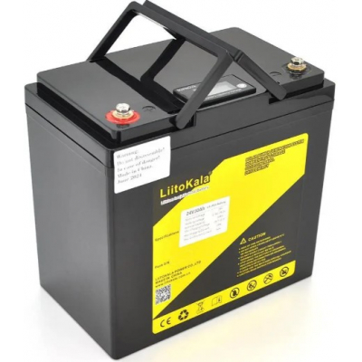 Акумулятор літій-залізо-фосфатний (LiFePo4) LiitoKala LiFePO4 24V(29,2V) 30Ah