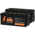 Акумулятор літій-залізо-фосфатний LiTime LiFePO4 25,6V 100Ah 2560Wh (100/100A)