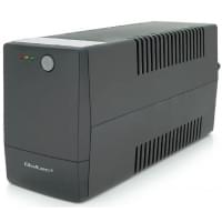 Qoltec QLT1000 (600W) Proxima-L, LED, AVR, 3st, 2xSCHUKO socket, 1x12V9Ah, metal Case