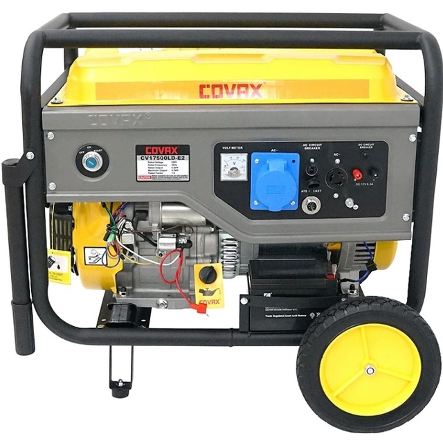 Бензиновий генератор Covax  CV17500LD-E2, 8,5 кВт