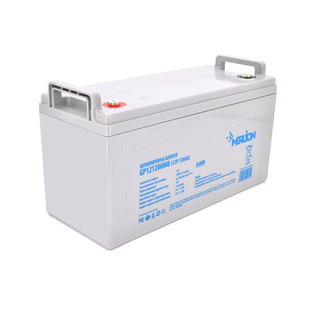 Аккумулятор Merlion AGM GP121200M8 12V 120Ah