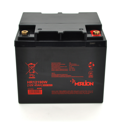 Аккумулятор Merlion HR12190W, 12V 45Ah