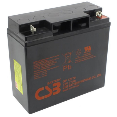 Аккумулятор свинцово-кислотный (AGM) CSB GP12170B1 AGM (12V 17Ah)