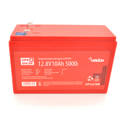 Аккумулятор Merlion LiFePO4 12.8V 10AH (4S3P/BMS-10A)
