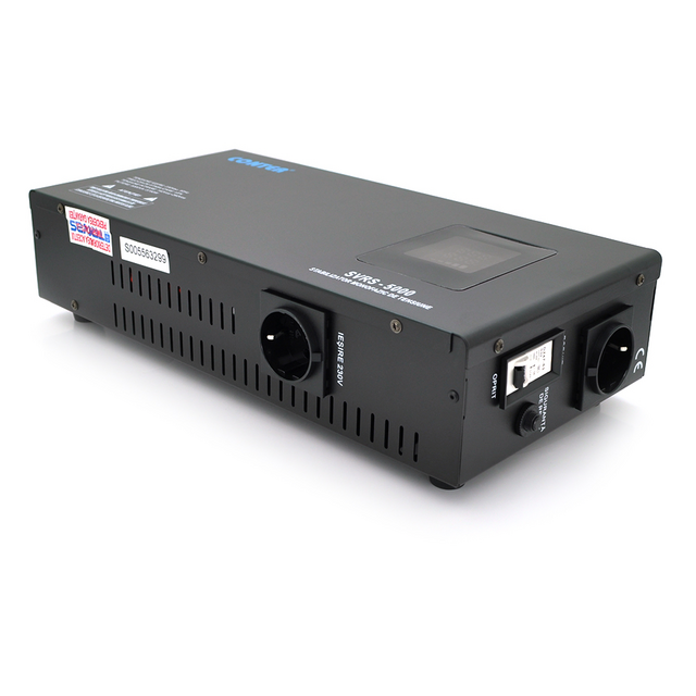 Стабілізатор напруги релейний Conter SVR-5000VA/3750W (3,75 кВт, 1 фаза)