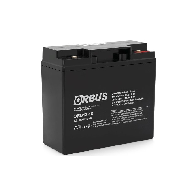 Аккумулятор Orbus ORB1218 AGM 12V 18 Ah