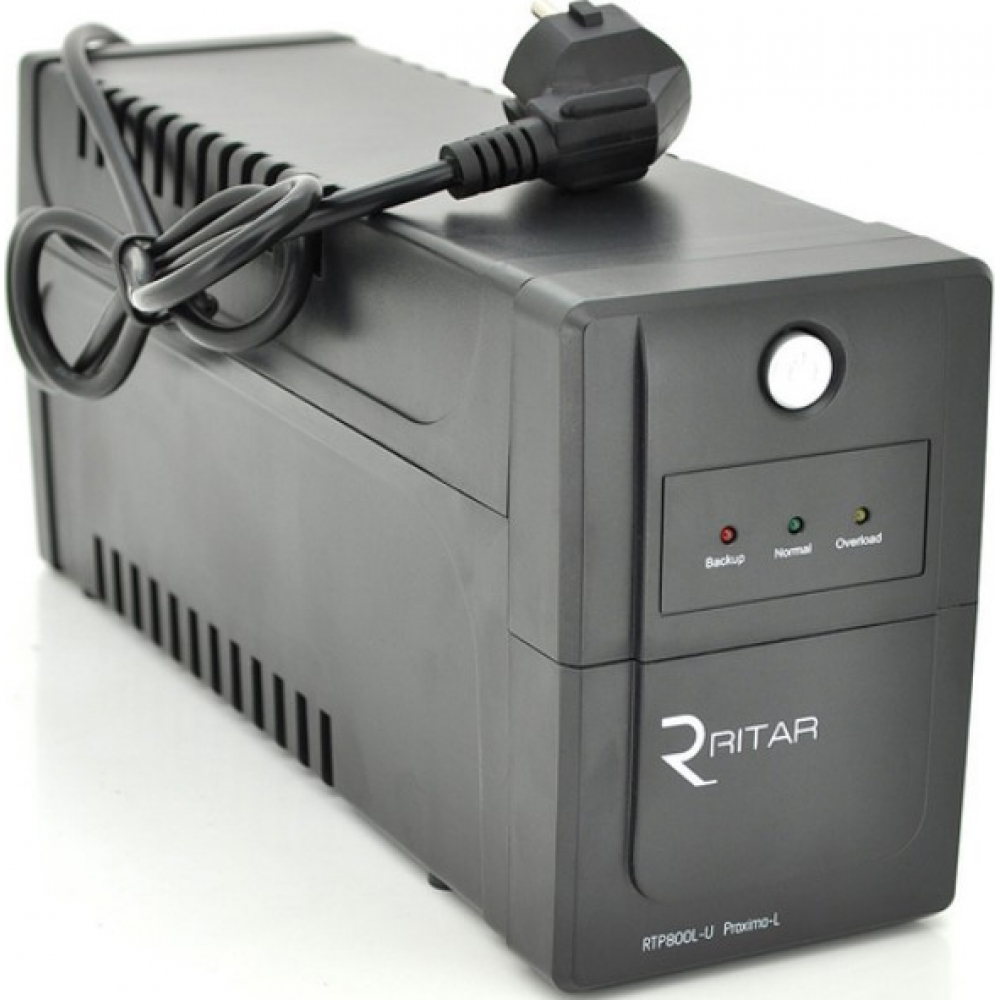 ИБП Ritar RTP800L-U (480W) Proxima-L, LED