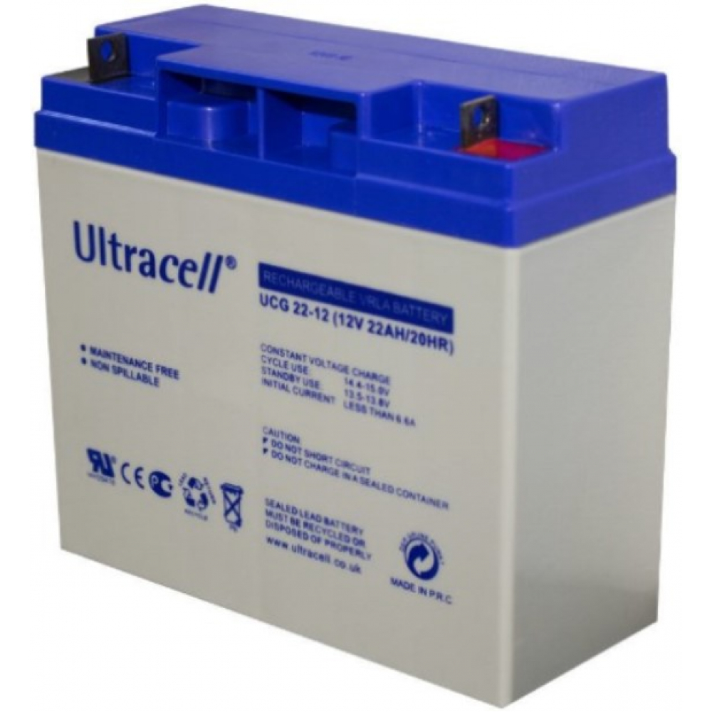 Аккумулятор Ultracell UCG22-12 GEL (12V 22Ah)
