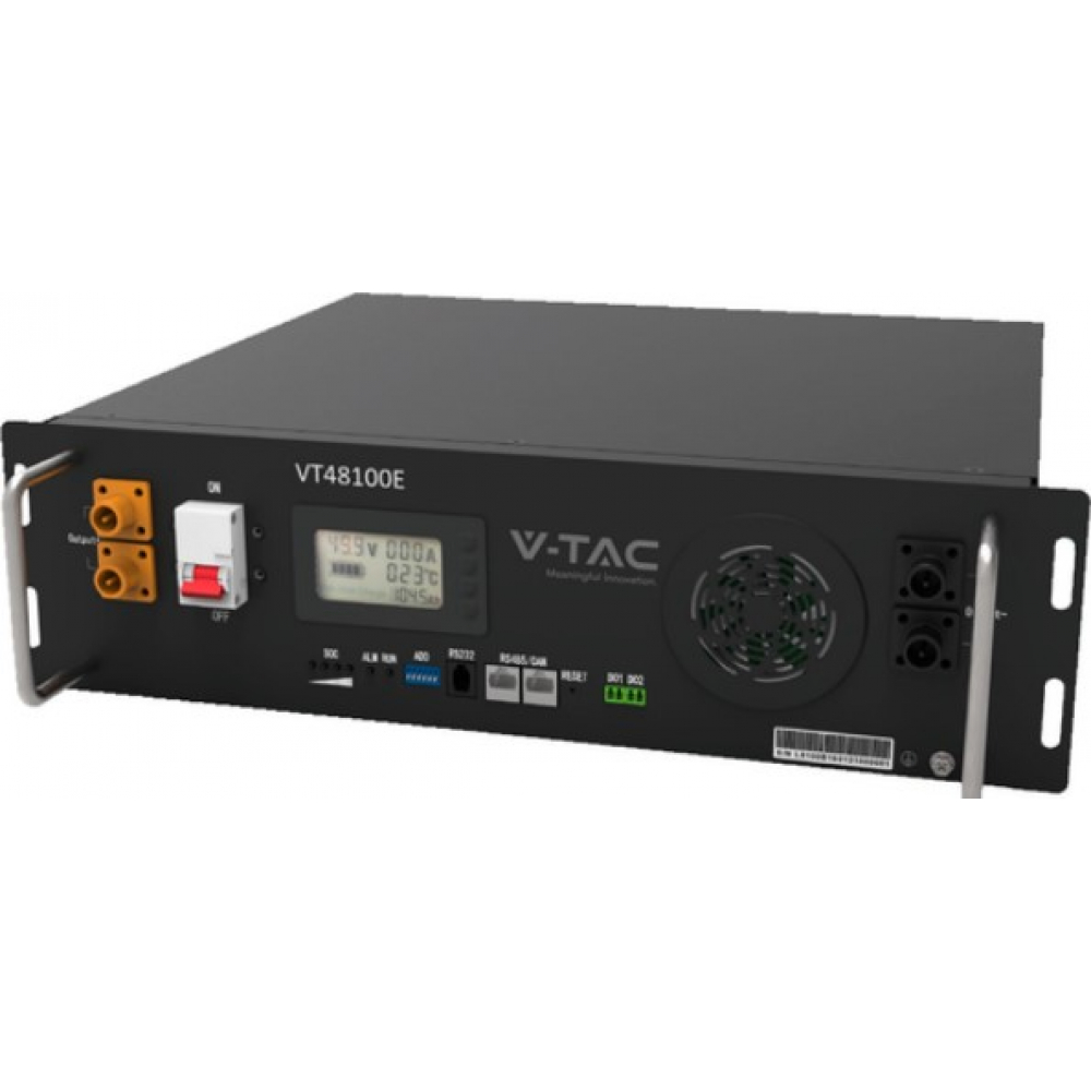 Акумулятор V-Tac CEI-021 LiFePO4 5.12kWh (51,2V 100Ah)