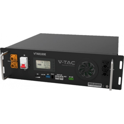Аккумулятор литий-железо-фосфатный(LiFePo4) V-Tac CEI-021 LiFePO4 5.12kWh (51,2V 100Ah)