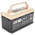 Акумулятор літій-залізо-фосфатний (LiFePo4) Power Queen LiFePO4 RV190 12,8V 100Ah H190 1280Wh BMS 100A