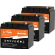 Акумулятор літій-залізо-фосфатний LiTime L12V50-BASIC-4-A38 LiFePO4 12,8V 50Ah 640Wh(100/100A)