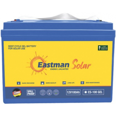 Акумулятор гелевий Eastman ES100 DEEP CYCLE GEL 12V 100Ah T16, 800A, Q1/30