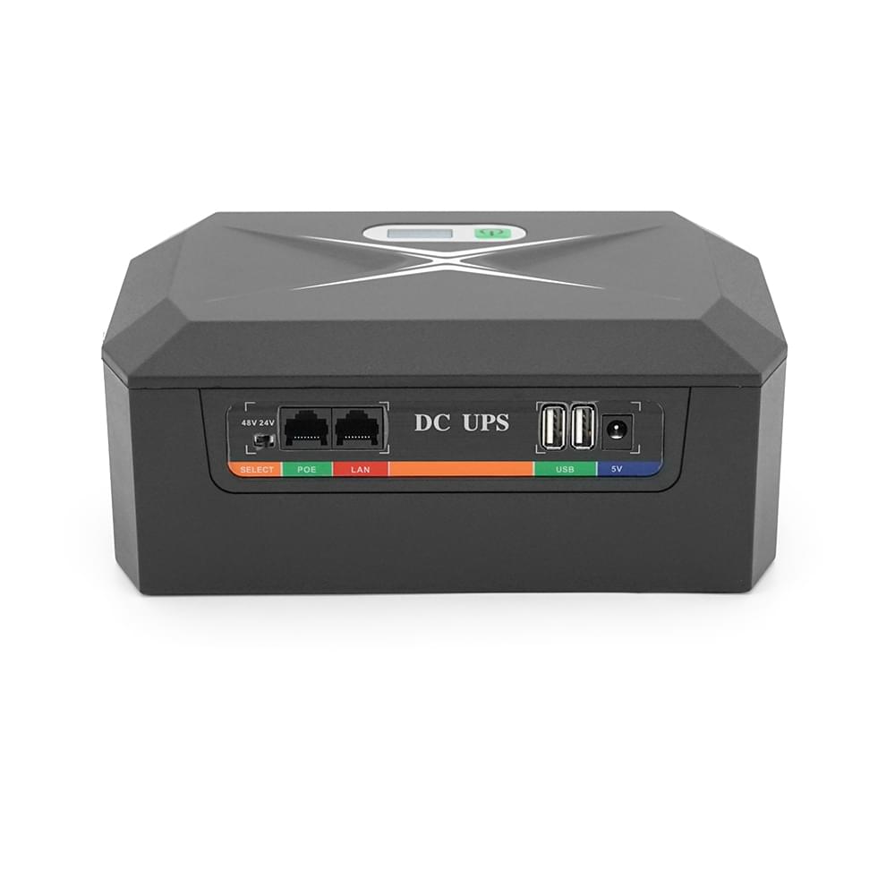 ИБП Green Wave UPS-100W/18 DCP-100W-17, 17600мAh(8*2200MAh), Black, BOX