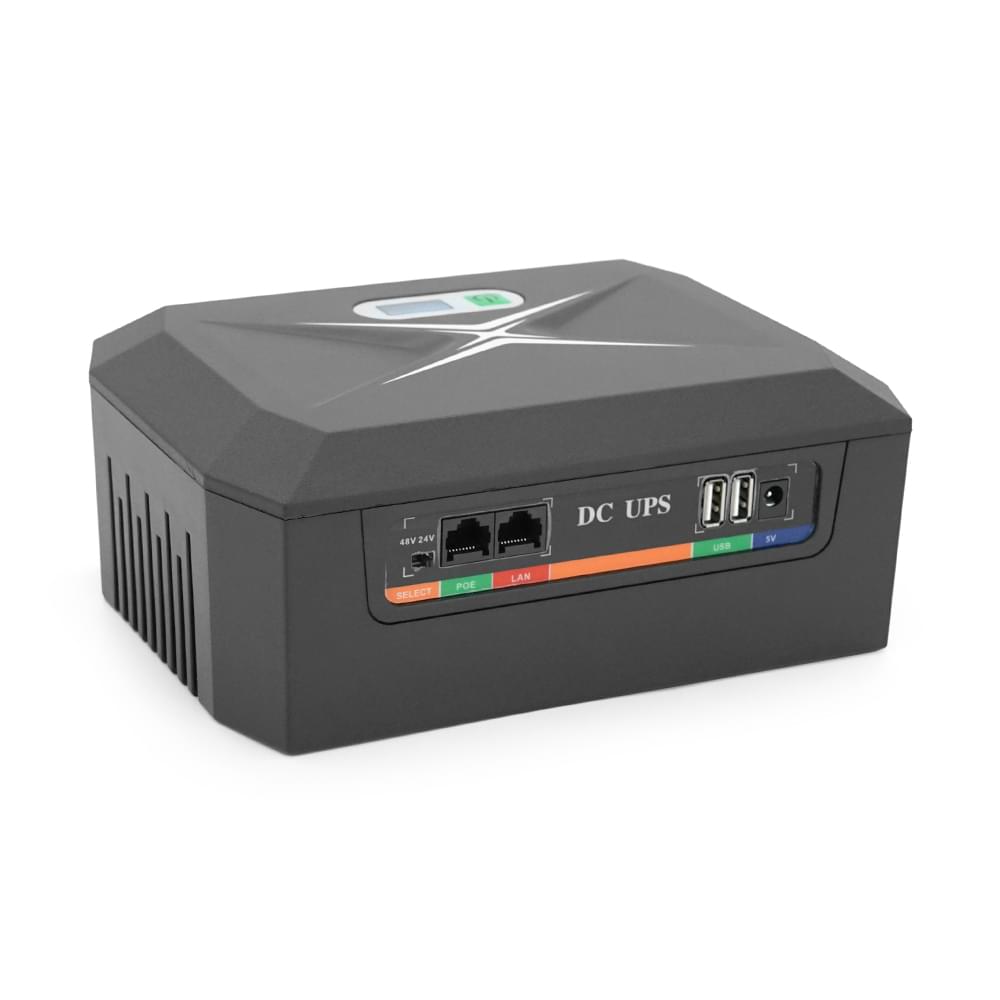 ИБП Green Wave UPS-100W/18 DCP-100W-17, 17600мAh(8*2200MAh), Black, BOX