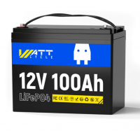 WattCycle LiFePO4 WT12V100AH10 12,8V 100Ah, 1,28kWh