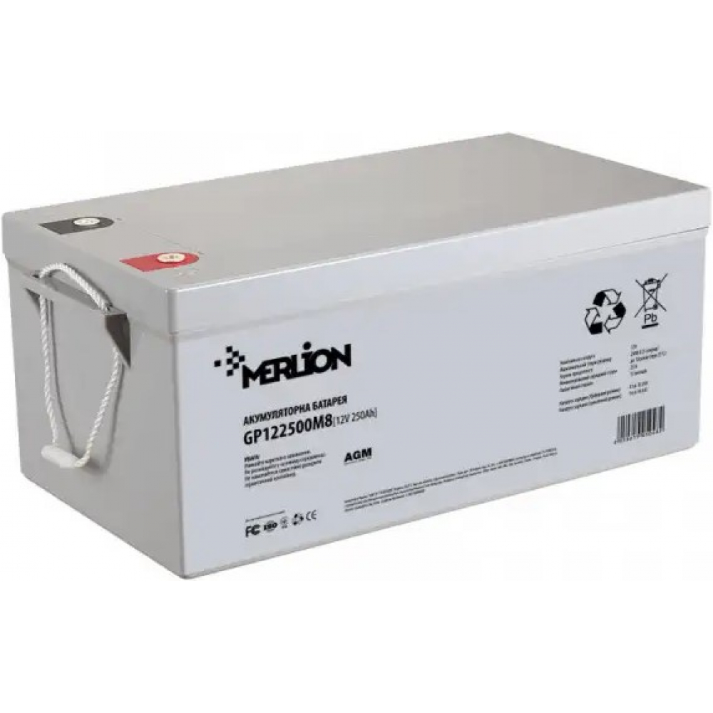 Аккумулятор Merlion AGM GP122500M8 12V250Ah