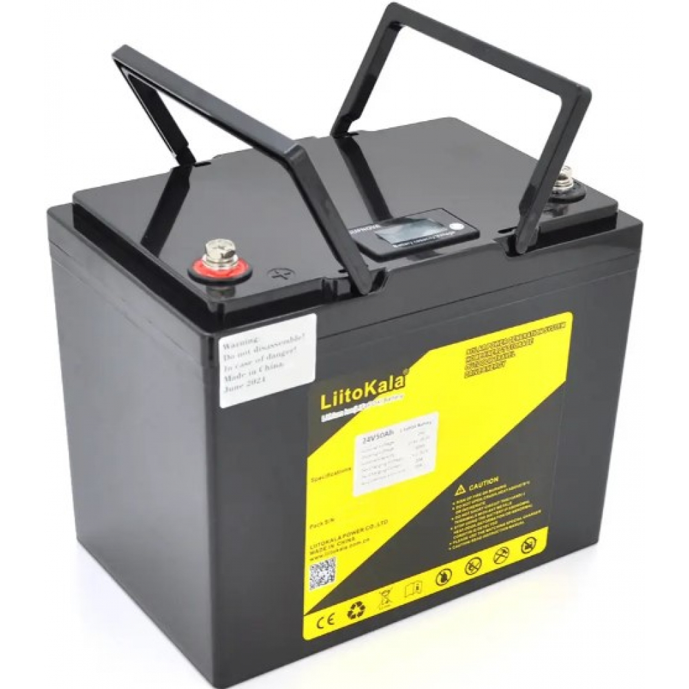 Аккумулятор LiitoKala LiFePO4 24V(29,2V) 50Ah