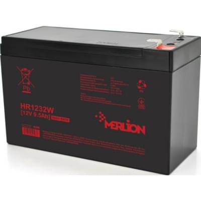 Аккумулятор свинцово-кислотный (AGM) Merlion HR1232W (12V 9,5Ah)