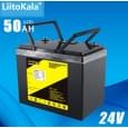 Акумулятор літій-залізо-фосфатний (LiFePo4) LiitoKala LiFePO4 24V(29,2V) 50Ah