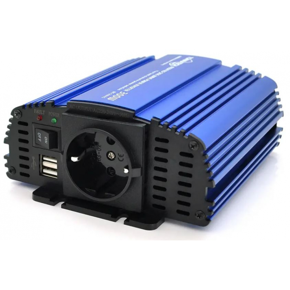 Инвертор TommaTech MS-300, 12V/220V, 300W