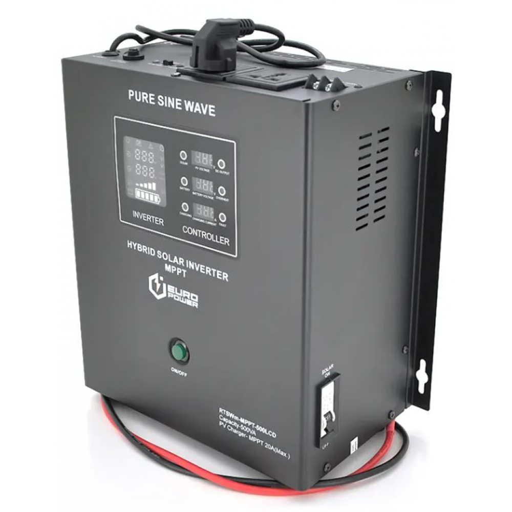 Инвертор Europower RTSWm-MPPT-500LCD, 300W