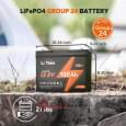 Аккумулятор литий-железо-фосфатный LiTime L12V100-BASIC-4-A100 LiFePO4 12,8V 100Ah 1280Wh(100/100A)