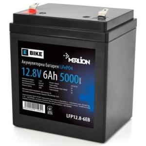 Merlion LiFePO4 12,8V 6Ah (4S1P/BMS-5A)