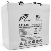 Ritar AGM RA12-55, Gray Case, 12V 55Ah