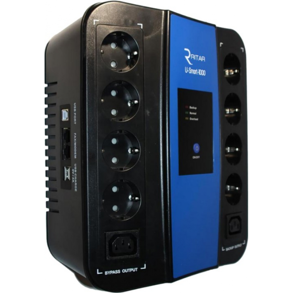 ИБП Ritar U-Smart-1000 (600W)