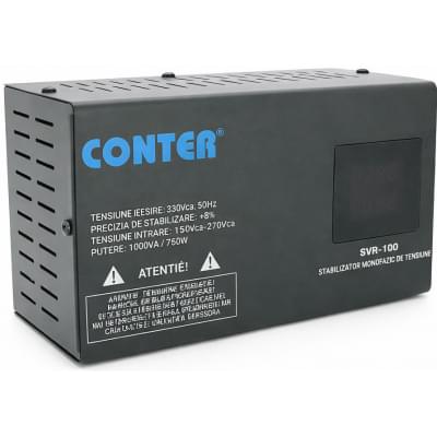 Стабилизатор напряжения релейный Conter SVRS-1000VA/750W (1 фаза)