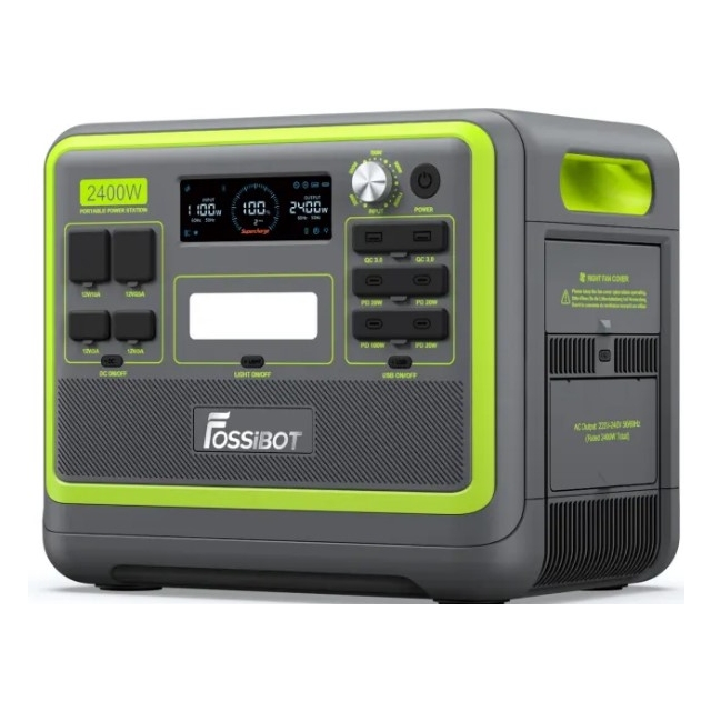 Зарядная станция Fossibot  F2400 Green, 2200W/2048Wh