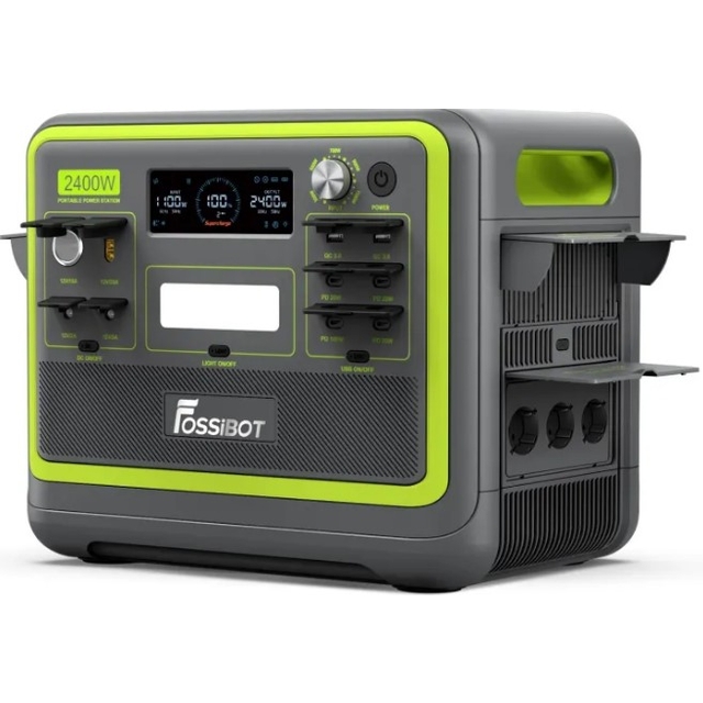 Зарядная станция Fossibot  F2400 Green, 2200W/2048Wh