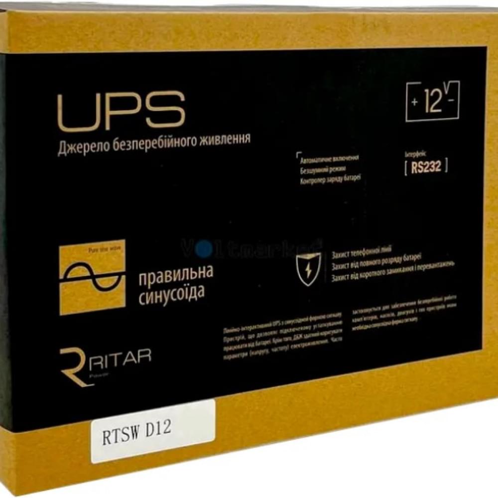 ИБП Ritar RTSW-500 LCD (300Вт)